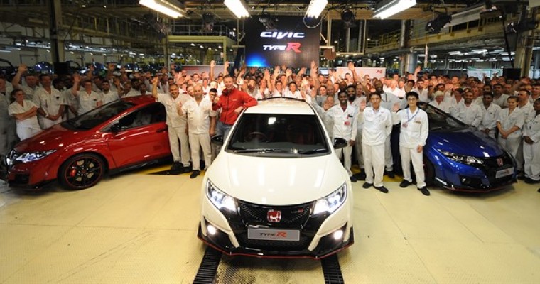 Honda Civic Type R Begins Production in UK