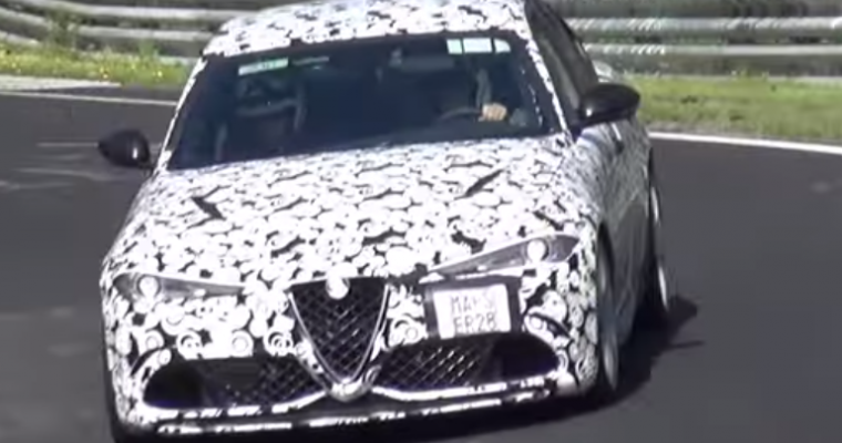 Alfa Romeo Giulia QV Rumored To Have Completed Lap At Nurburgring in 7:43