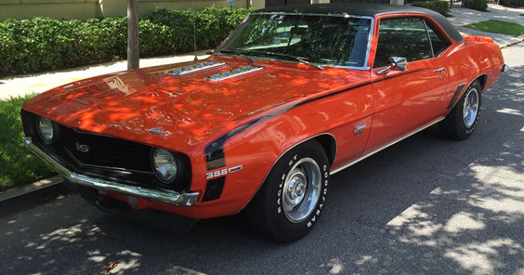 Buy Drew Brees’ 1969 Chevy Camaro SS