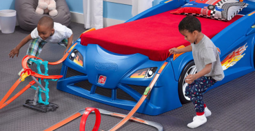 This Hot Wheels Race Car Bed is the Bed of Your Dreams