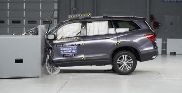 2016 Honda Pilot Awarded IIHS Top Safety Pick+ Rating