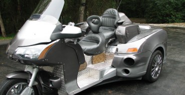 Bizarre Ford Focus-Honda Goldwing Trike Sells for $9,100