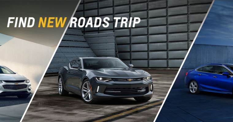 2016 Camaro Leading Chevy’s Find New Roads Trip