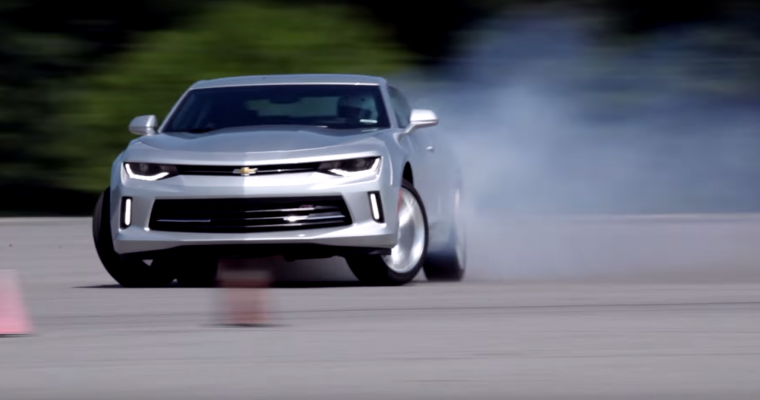 [VIDEO] Chevy Engineer Drifts 2016 Camaro… for Science!