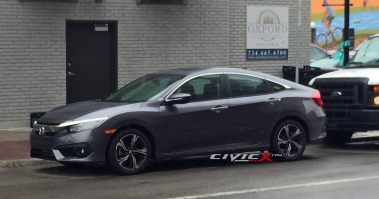 2016 Honda Civic Revealed in Spy Shots