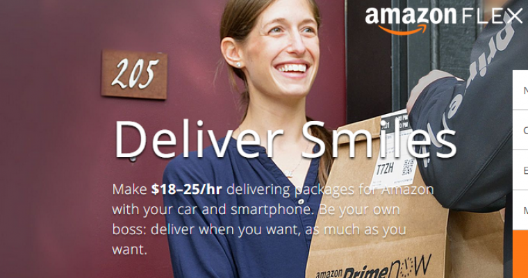 Amazon to Start Uber-Like Program to Deliver Prime Now Packages