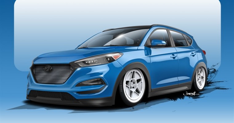 Meet Brute Ute, Hyundai’s 700-Horsepower Tucson Bound for SEMA 2015