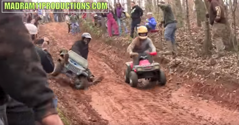 Extreme Barbie Jeep Racing: No Other Title Needed