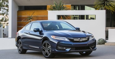 2016 Honda Accord Earns IIHS Top Safety Pick+