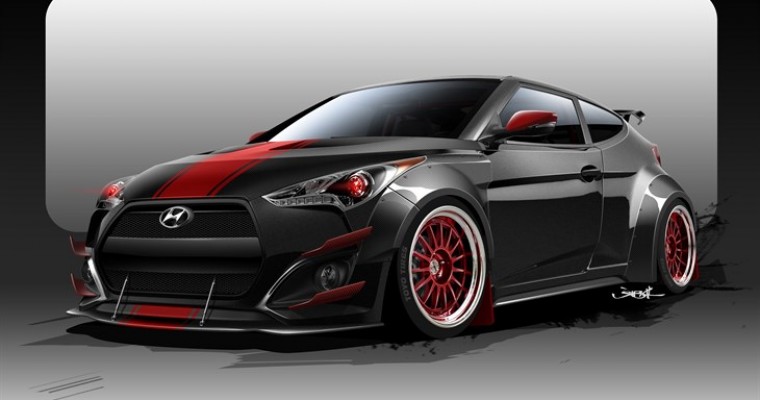 Wicked Cool BTR-Edition Hyundai Veloster to Crash the SEMA Party