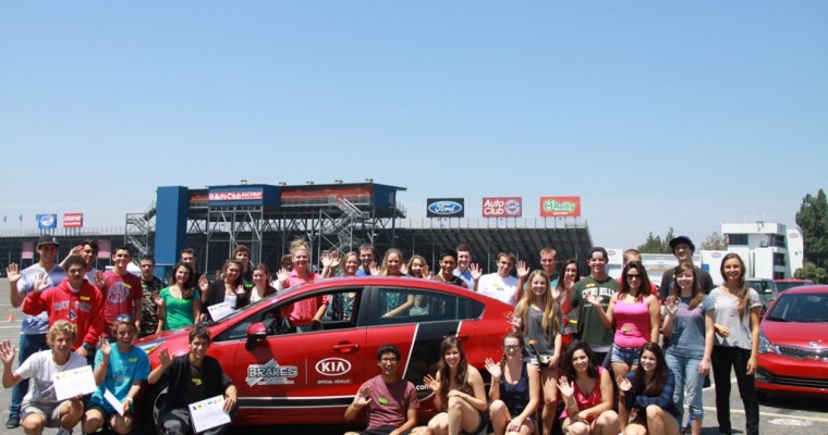 Kia Supports National Teen Driver Safety Week with Free Hands-On Driving Training