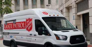 Ford Transit Van Serving D.C. as Part of The Salvation Army’s Grate Patrol