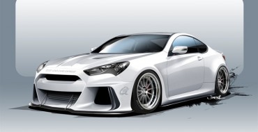 Racing-Inspired Solus Genesis Coupe Pits Hyundai Against Performance Brands at SEMA 2015