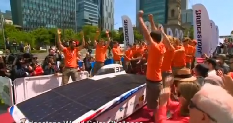 Dutch Team Wins World Solar Challenge, a Solar-Powered Race Across Australia