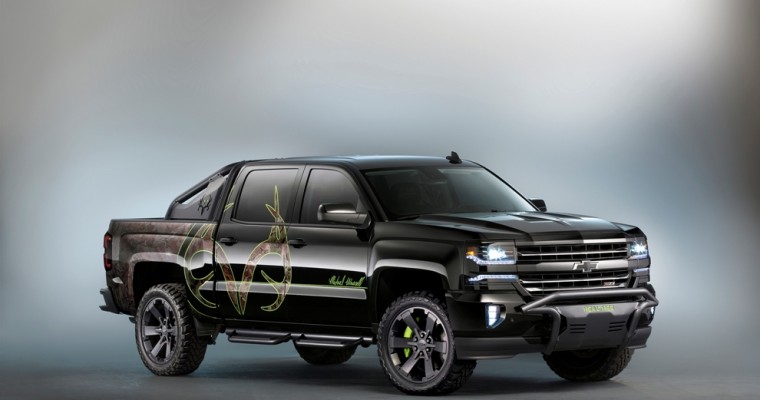 Mike Waddell and Austin Dillon Stump for the Chevy Silverado Realtree Edition