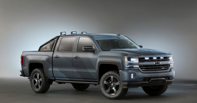 Go Undercover with the Chevy Silverado Special Ops Concept at SEMA