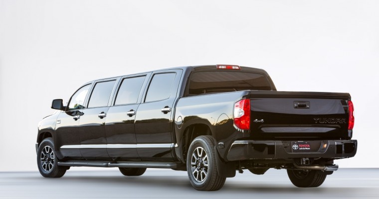 Toyota Debuts Tundrasine Truck-Limo Mashup at SEMA