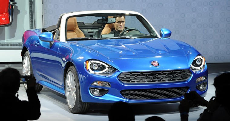 Fiat Dazzles The Crowd at the LA Auto Show with its 2017 124 Spider