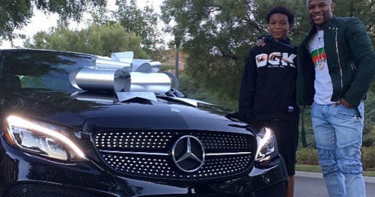 Fortunate Son: Koraun Mayweather Receives Mercedes C-Class from Champ Father Floyd