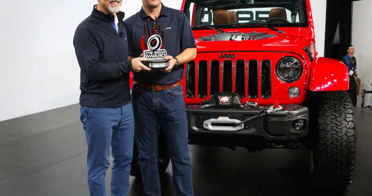 Jeep Wrangler Earns SEMA Hottest 4×4 SUV Award