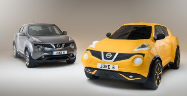 Nissan Creates Full-Size Origami JUKE for Crossover’s 5th Birthday