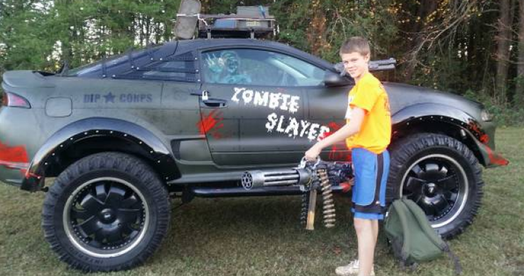 Mow Down Zombies in This Apocalypse-Ready Mitsubishi 4×4