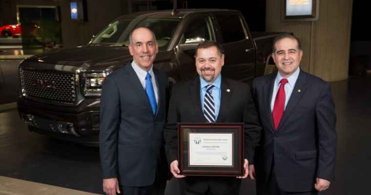 GM Earns MVAA Award for Veteran Employment