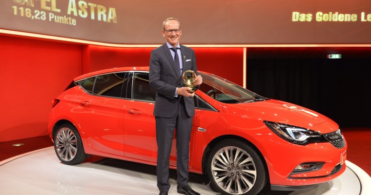 Opel Astra Wins Golden Steering Wheel Award