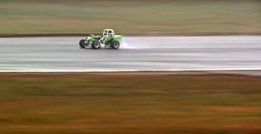 Viking Lawnmower with Corvette Engine Hits 133 MPH [VIDEO]