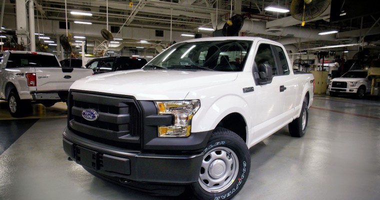 Production Begins on CNG-Capable 2016 Ford F-150