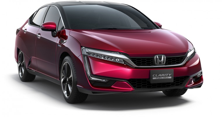 Honda Clarity Fuel Cell Sedan Coming to New York Auto Show