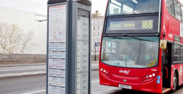 London Bus Stops Outfitted with E-Paper Technology for Up-to-Date Bus Times