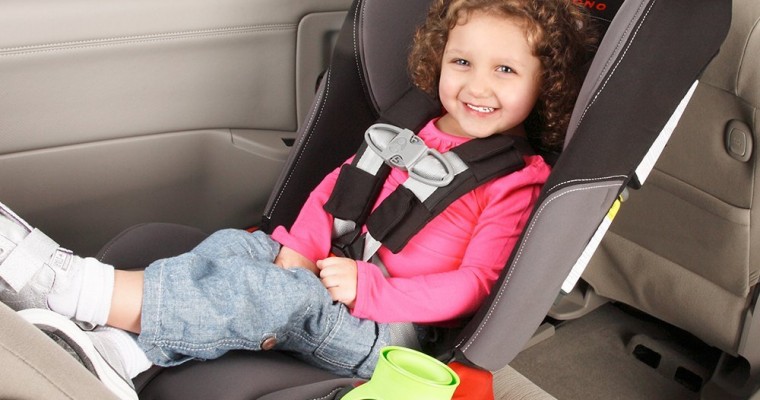 Car Seat Safety Reminder for Young Trick-Or-Treaters