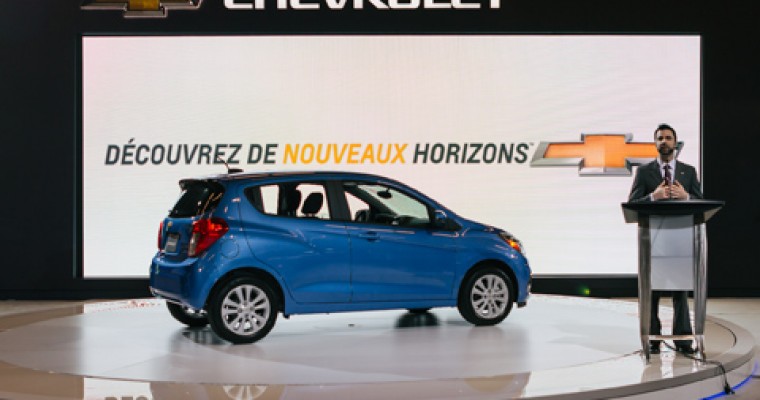 2016 Chevy Spark is Canada’s Most Affordable Car