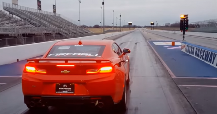 Fireball Edition 2016 Camaro SS Completes Quarter-Mile in 9.91 Seconds