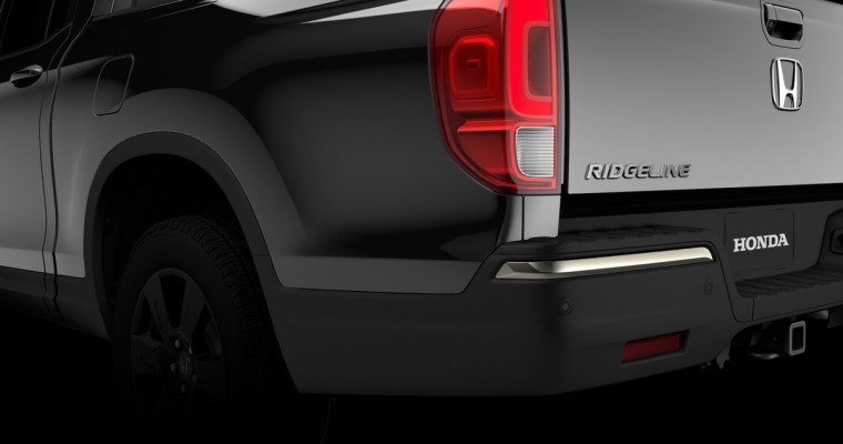 Another 2017 Honda Ridgeline Teaser Image Revealed