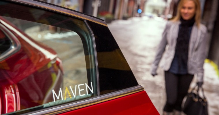 GM’s Car-Sharing Service Maven Expands to Chicago, Boston, and Washington DC