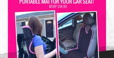 Enter Our Giveaway: Portable, Trendy BeeDry Mat to Keep Car Upholstery Clean