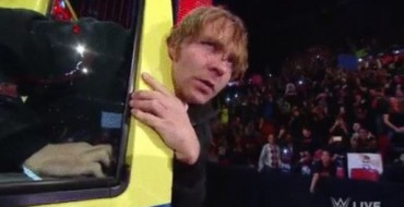 Dean Ambrose Drives Ambulance to Raw, Issues Wrestlemania Challenge to Brock Lesnar