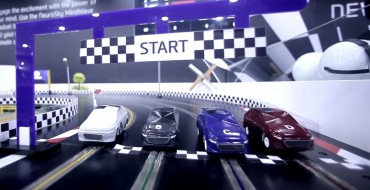 Hyundai Displays Mind-Controlled Slot Car Racing at Auto Expo