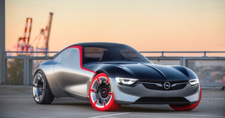 The Opel GT Concept Sure is a Handsome, Weird Thing on Wheels