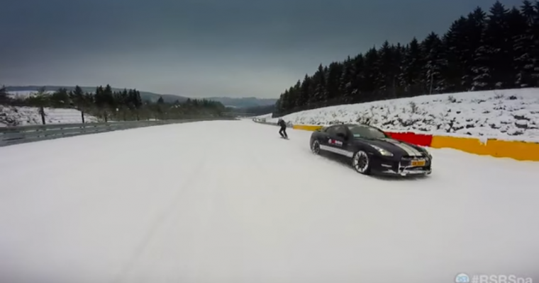 Snowboarding Gets Nissan GT-R Upgrade