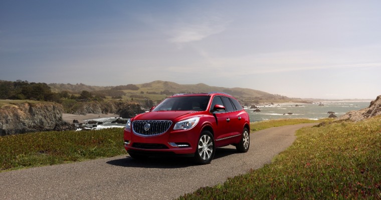 2018 Buick Enclave Spied in Death Valley