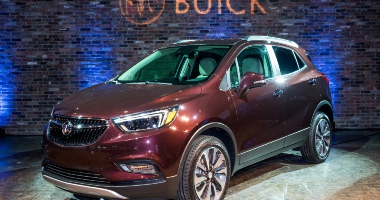 The 2017 Buick Encore Will Feature a Rejuvenated Exterior Design and New Tech Features [PHOTOS]