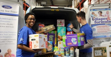 Ford Donates $100K, Diapers, Formula to Gleaners Community Food Bank