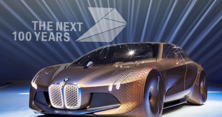 BMW Vision Next 100 Concept Looks Like a Dragon