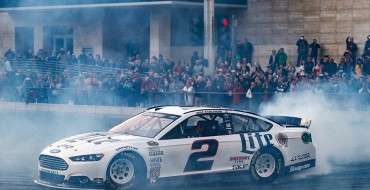 Ford Driver Brad Keselowski Picks Up NASCAR Victory at Kentucky