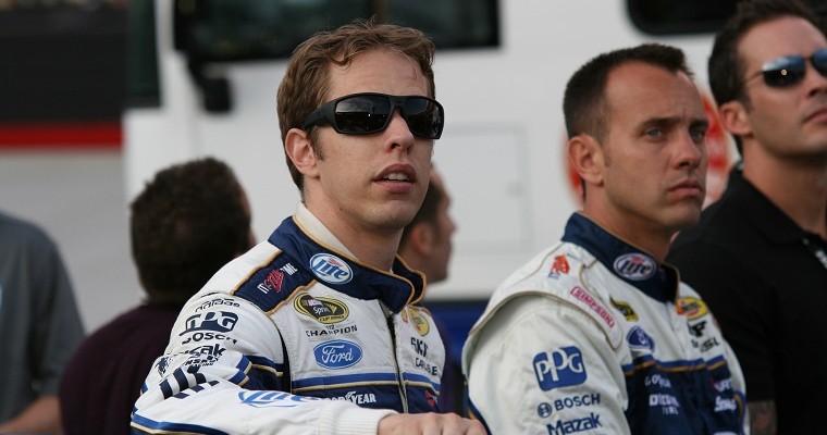 Keselowski Drives His Ford Fusion to NASCAR Victory in Las Vegas