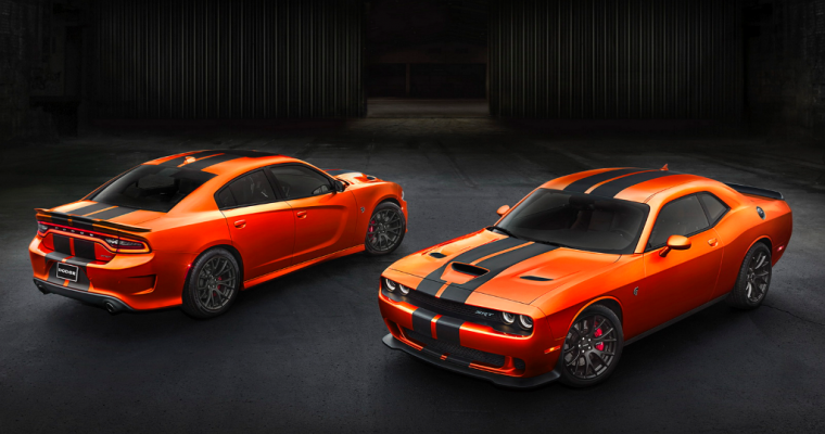 Dodge Makes Orange Go Mango Paint Option on All Challengers and Chargers