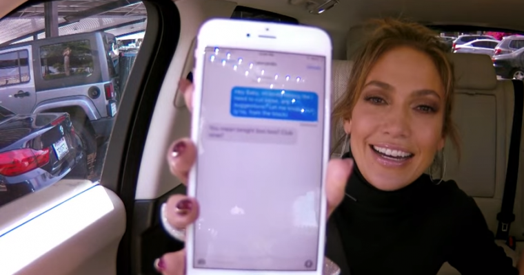 Jennifer Lopez Takes a Ride with Carpool Karaoke